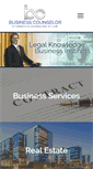 Mobile Screenshot of businesscounselor.com